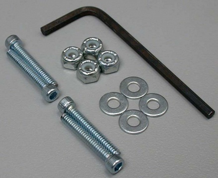 BOLT SET/LOCKNUTS 4-40X3/4(4) №1