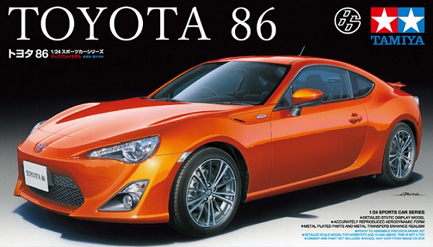 1/24 Toyota 86 №1