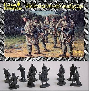 1/72 WWII German Army w/Camouflage №1