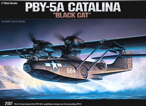 1/72 PBY-5A CATALINA [BLACK CAT] №1