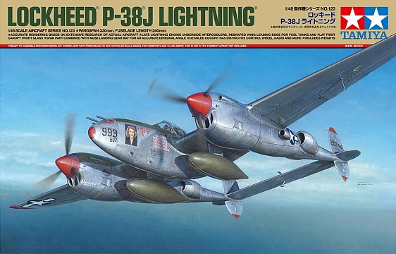 1/48 Lockheed P-38J Lightning №1