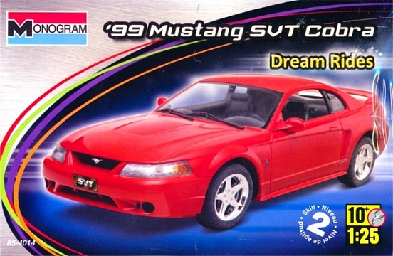 1/25 1999 Ford Mustang SVT Cobra №1