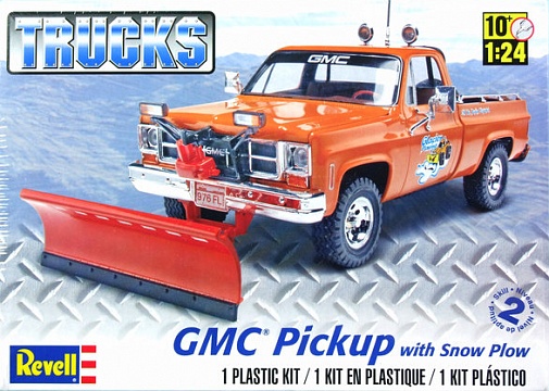 1/24 GMC Pickup with Snow Plow №1