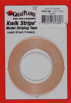 STRIPE TAPE MET CHARCOAL 1/4` №1