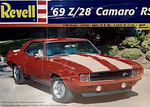 1/25 1969 Camaro Z/28 RS №1