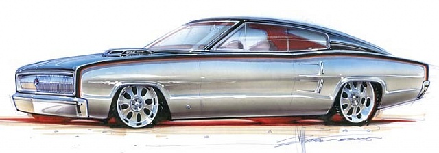 1/25 1967 426 Hemi Dodge Charger Foose Design №1