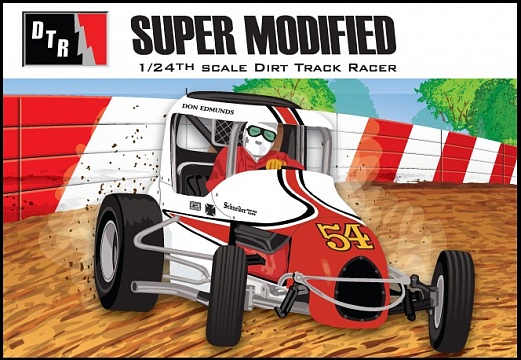 1/24 Super Modified #54 Dirt T №1