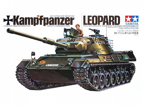 1/35 WEST. GER. LEOPARD TANK №1
