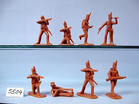 1/32 Napoleonic Wars 1811 Peninsular War Portuguese Cacadore Riflemen (16) №1