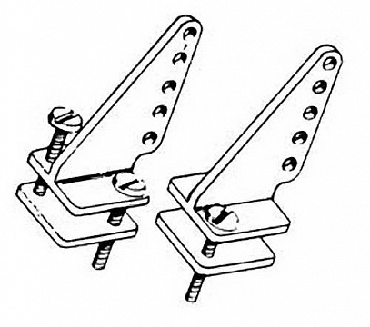 237 Control Horn Nylon T-Style (2) №1