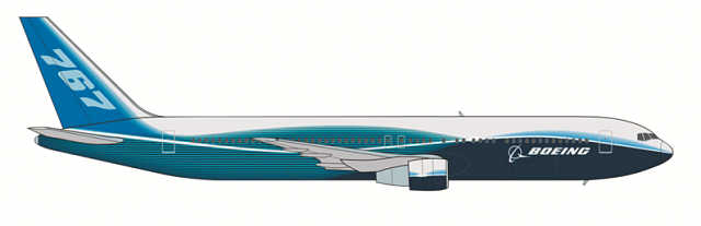 Пассажирский авиалайнер Боинг 767-300 №5