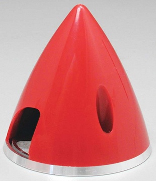 Spinner 2" Nylon Alum Red №1