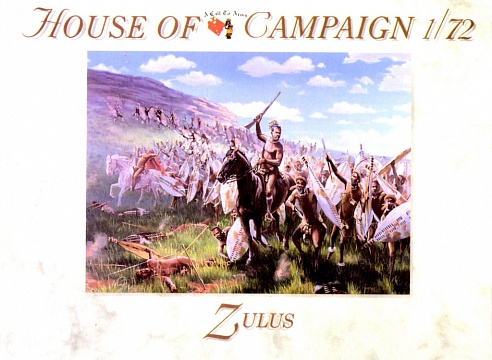1/72 Zulu War: Zulus №1