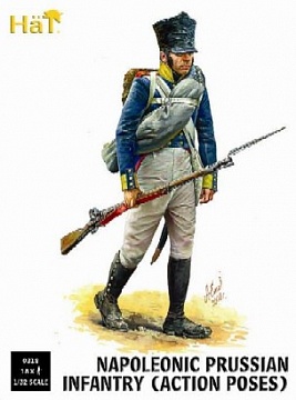1/32 Napoleonic Prussian Infantry Action Poses (18 ) №1