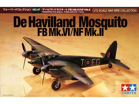 1/72 DEHAVILLAND MOSQUITO FB M №1
