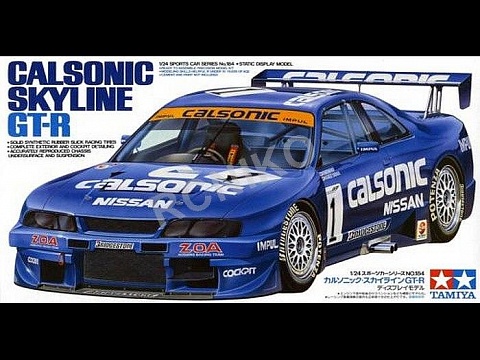 1/24 CALSONIC SKYLINE GTR SPORTS CA №1