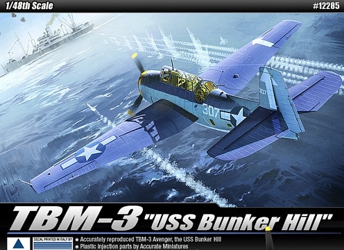 1/48 TBM-3 [USS Bunker Hill] №1