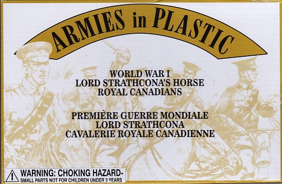 1/32 WWI Lord Strathcona's Horse Royal Canadians (5 Mtd) №1