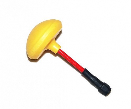 5.8G Mushroom Universal Antenna (compatible with both RX and TX) SMA, plug - Yellow