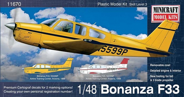 1/48 BEECHCRAFT BONANZA №1