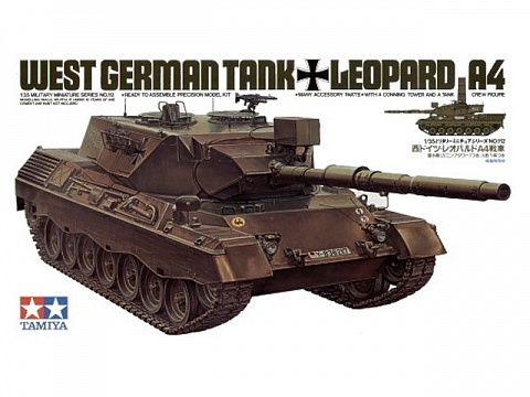 1/35 WEST GERMAN LEOPARD A4 №1