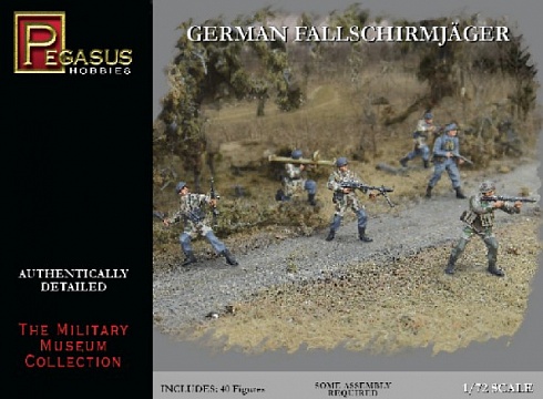 1/72 German Fallschirmjager (40) №1