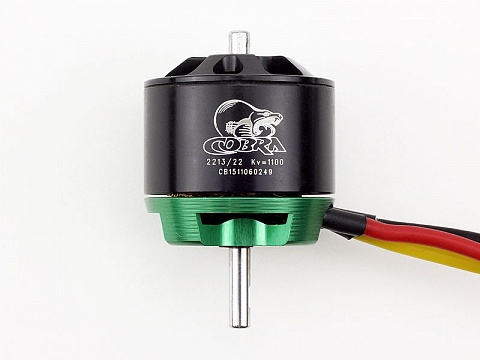 COBRA 2213-22, электромотор бесколлекторный, outrunner, 1100KV