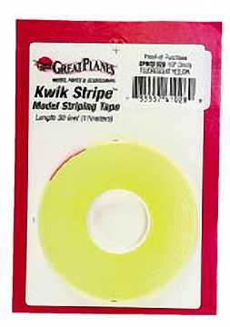 STRIPE TAPE FLOR YELLOW 1/8`` №1