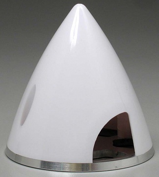 Spinner 2-1/4" Nylon Alum White №1
