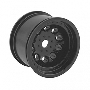 Revolver 3.2" StableMaxx Offset Wheels 14mm Hex Black (2) №1