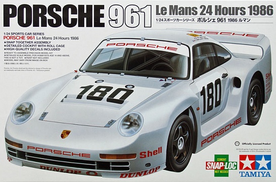 1/24 PORSCHE 961 1986 №1