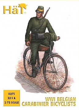 1/72 WWI Belgian Carabinier Bicyclists (12) №1