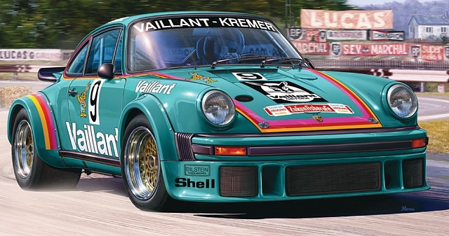 1/24 Porsche 934 RSR Vaillant Race Car №1