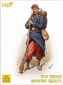 1/72 WWI French Infantry (Early) (96) №1