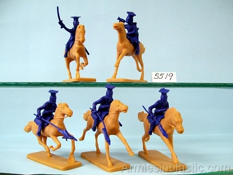 1/32 Crimean War 1854 17th Lancers Charge of the Light Brigade (5 Mtd) №1