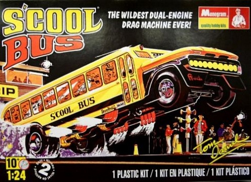 1/24 S'Cool Bus Dragster №1