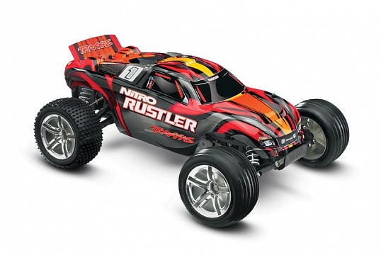 Nitro Rustler 2WD 1/10 RTR + NEW Fast Charger