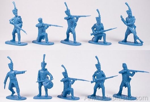 1/32 Napoleonic Wars 1812 2nd Foreign Regiment Infantry German Voltigeur (20) №1