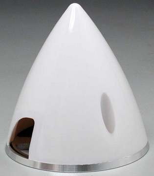 Spinner 2-1/2" Nylon Alum White №1