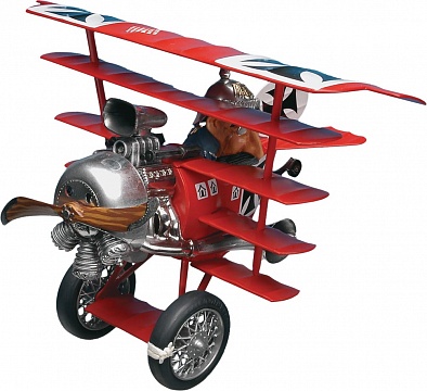 The Baron and his Funfdecker Fokker Plastic Model Kit №1