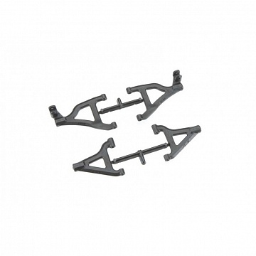 Front A-Arms Black 1/16 Traxxas Slash 4X4