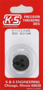 461 DIE 2.5MM №1