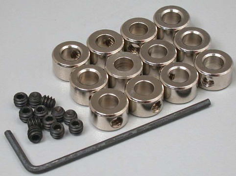 Plated Wheel Collar 3/16 (12) №1