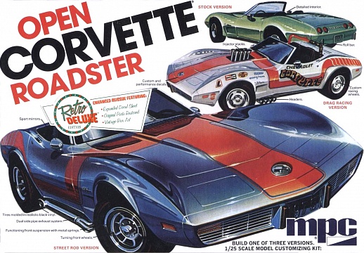 1/25 1975 Chevy Corvette Convertible №1