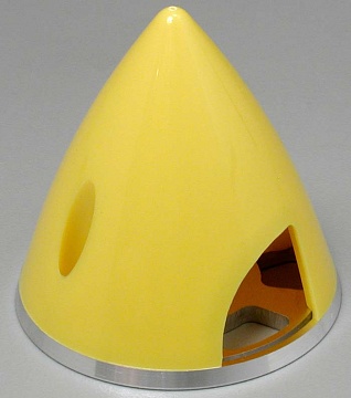 Spinner 2" Nylon Alum Yellow №1