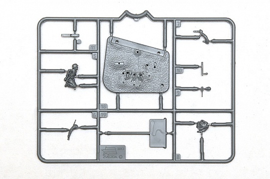 Немецкий пулемёт MG-34 с расчётом 1941-1945 (зима) №1