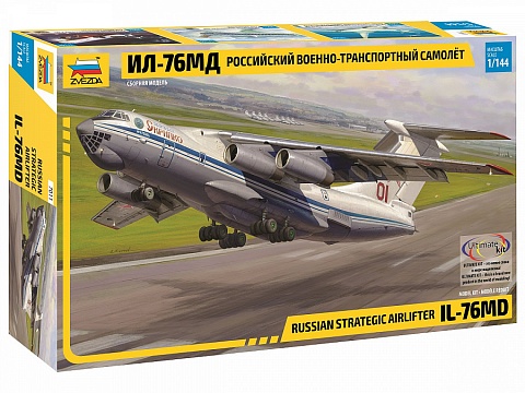 Военно-транспортный самолёт Ил-76МД №1