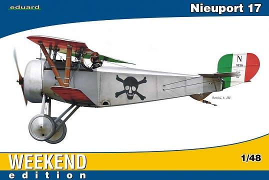 1/48 Nieuport Ni17 BiPlane Fighter (Wkd Edition Plastic Kit) №1