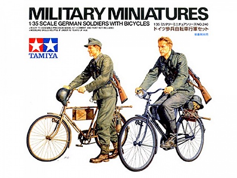 35240 1/35 GERMAN SOLDIERS W/BICYCLE №1