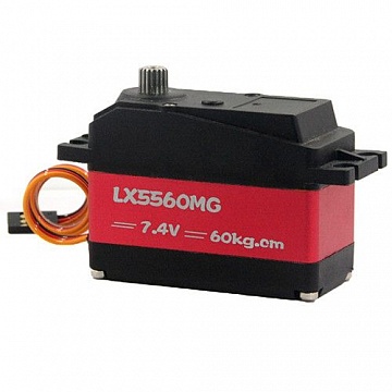Сервопривод LX5560MG SSG HV metal gear Digital 60 kg with 18T Arm №1